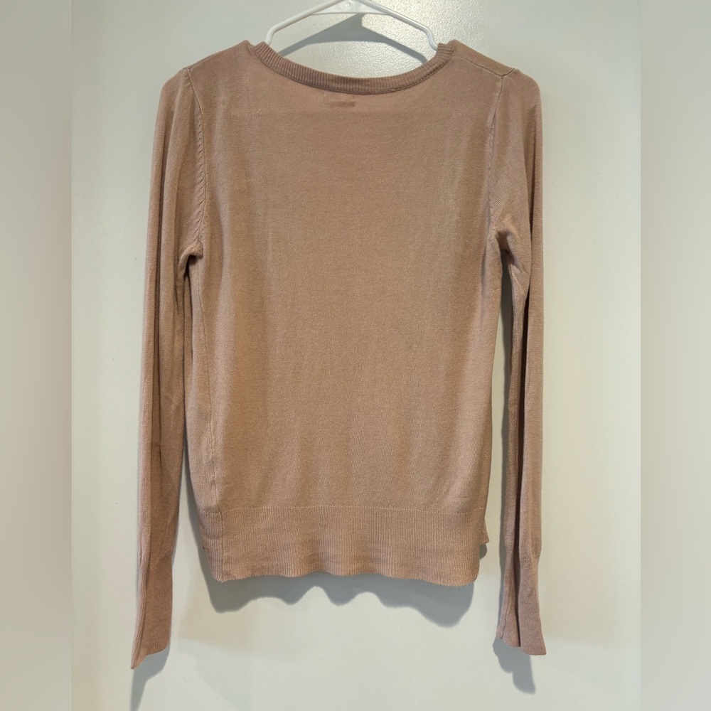 New blush pink cardigan jacket - Picture 2 of 2